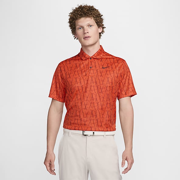 Nike mens golf shirt no collar online